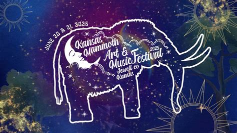 Kansas Mammoth Art & Music Festival 2025, Mankato City Park, 20 June to ...