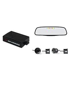Crosslink Wheels Car Reverse Parking Systems Basic Mirror LED : Amazon ...