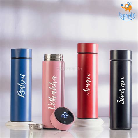 Personalized Temperature Flask Bottle | COD Not Available– Bigsmall.in