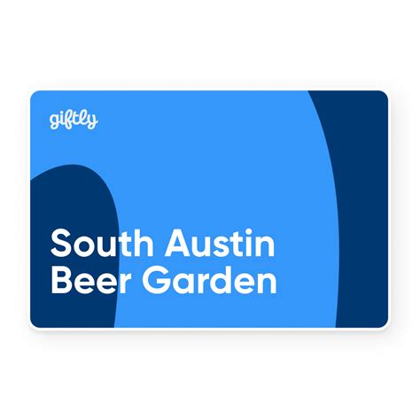 South Austin Beer Garden Gift & Greeting Cards - Email, Text or Print ...