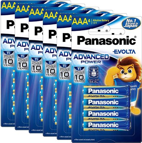Panasonic Evolta AAA Alkaline Advanced power, extra power formula, no ...
