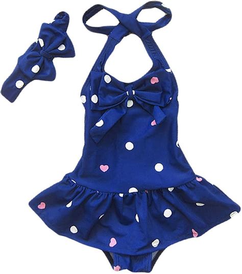 Buy Jastore Baby Girls Swimwear One Piece Swimsuits Beach Wear with ...