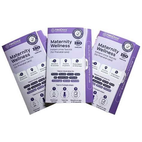 Buy NEODOCS MATERNITY WELLNESS | INSTANT URINE TEST KIT | TRACK PROTEIN ...