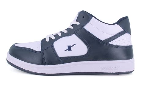 Shop White Navy Blue Casual Shoes for Men SM 737 Online at Best Price