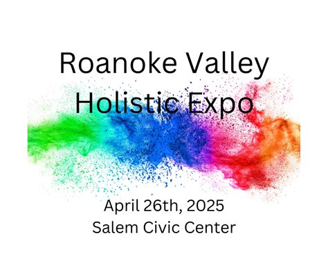 Roanoke Valley Holistic Expo 2025 - Eventeny