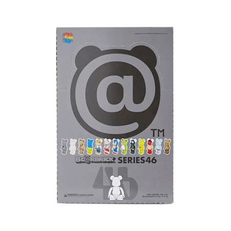 Medicom Bearbrick Series 46 Sealed Case 100% (24 Blind Boxes) – WAFUU JAPAN