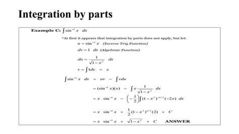 Image result for Methods of Integration