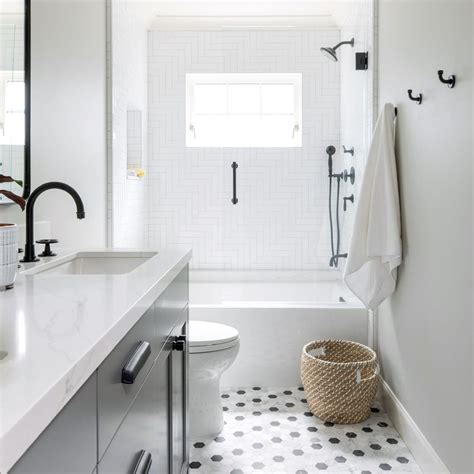 White Subway Tile Bathroom