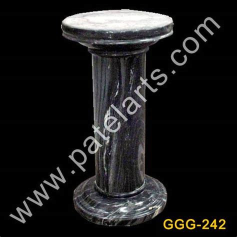 marble Pedestals & Table Bases, White Marble Table Base, Makrana White ...