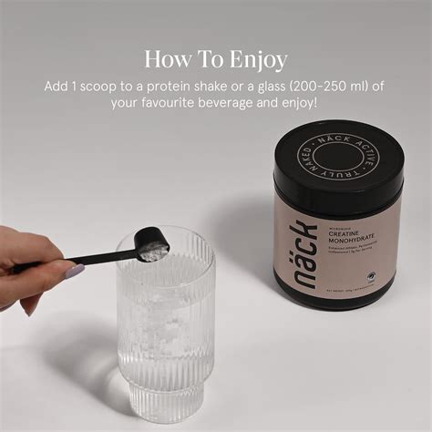 Micronised Creatine Monohydrate - Näck