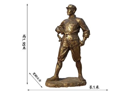 梅州革命战士博物馆仿古铜玻璃钢红军人像模型雕塑定制_满天下雕塑厂家-站酷ZCOOL