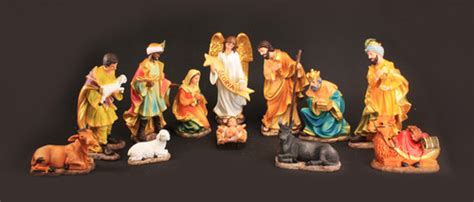 Christmas Nativity Crib Set -8 " | Santa Gifts