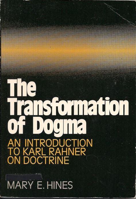 Buy Transformation of Dogma: Introduction to Karl Rahner on Doctrine ...
