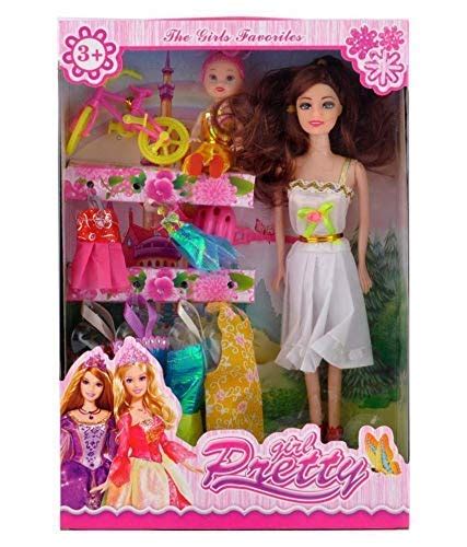 Generic Pretty Doll for Girls Doll Set for Girls Big Doll with Baby ...