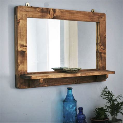 Wooden mirrors handmade by Marc Wood Furniture in Somerset