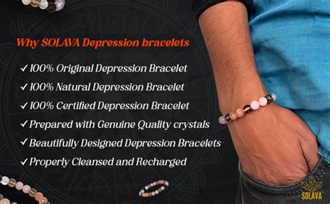 Buy Original Crystal Bracelet for Depression – SOLAVA WORLD