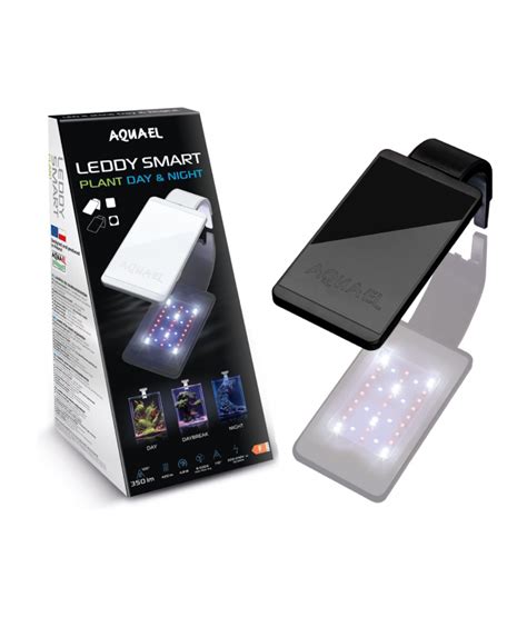 Aquael Leddy Smart Light 4.8W-Plant,Day & Night- Black | SMBG B2B Website
