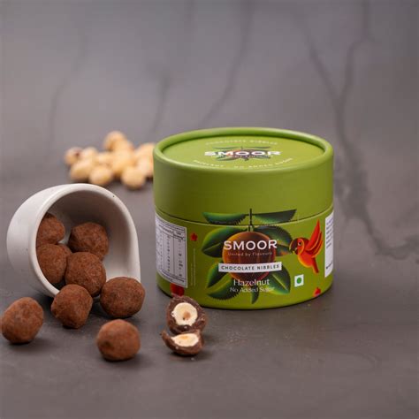 No added sugar Hazelnut chocolate nibbles