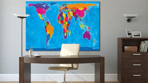 Mappa del mondo – Mappamondo - Gall-Peters | Original Map