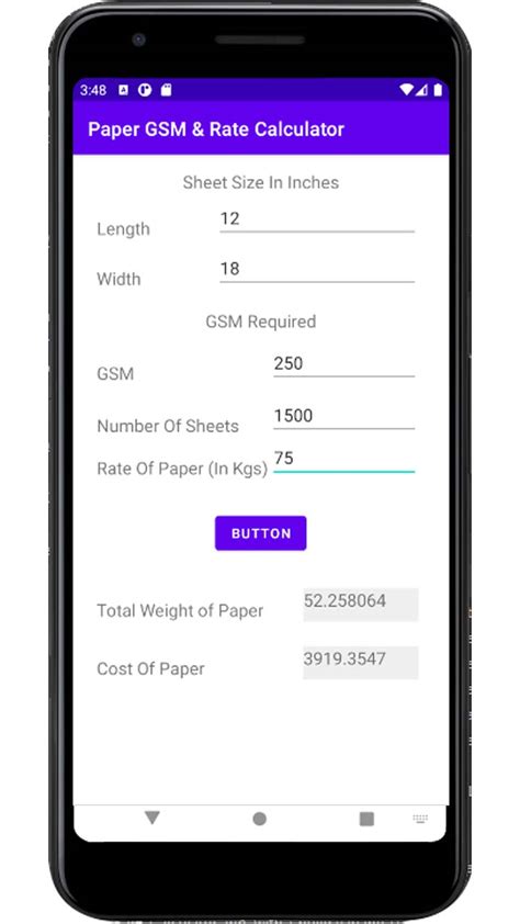 Paper GSM to Kilograms converter and Price calculator - App on Amazon ...