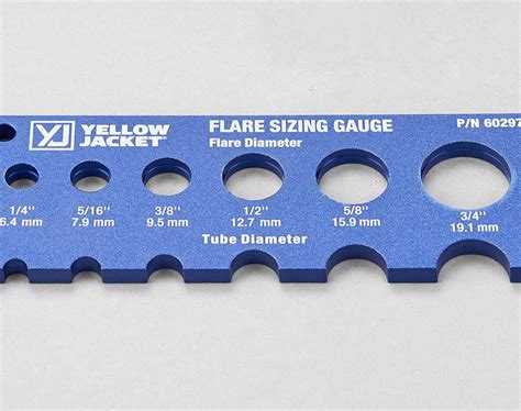 FLARE SIZING GAUGE BY YELLOW JACKET (60297)