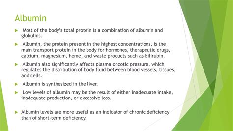 Albumin and albumin & globin ratio | PPTX