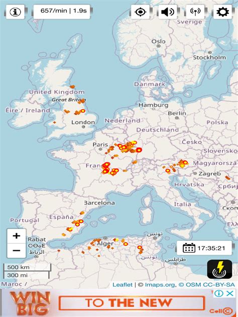 Image result for Lightning Map