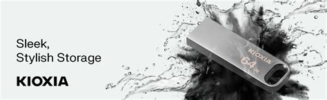 KIOXIA TransMemory U366 64GB USB 3.2 Gen 1 Flash Drive - Small, Stylish ...