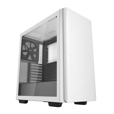 Buy DEEPCOOLCK500 WH Mid-Tower ATX Case, Full Size Tempered Glass ...