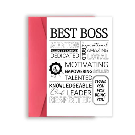 National Boss Day Cards