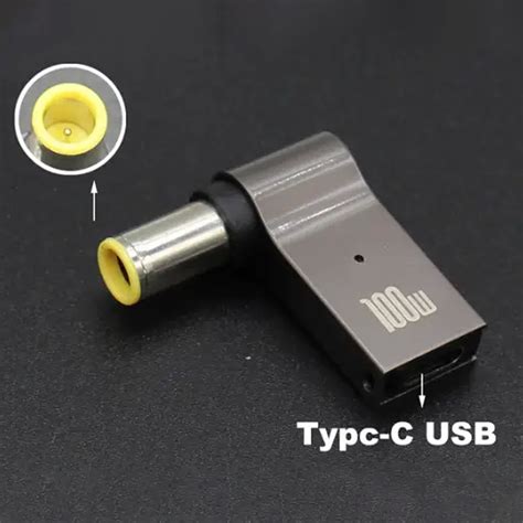 TECPHILE 100W Female Type-C Laptop Adapter For Lenovo | Concept Kart