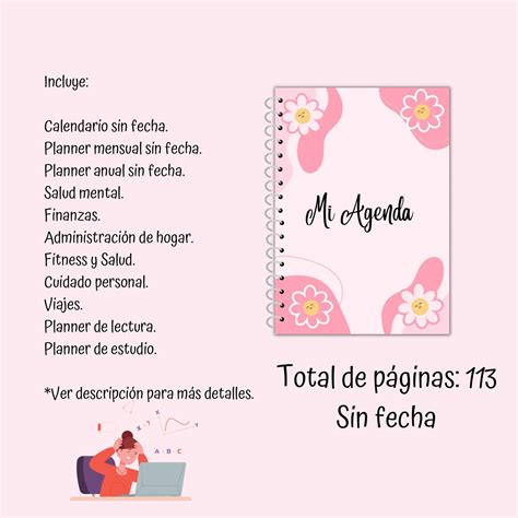 Printable ADHD Planner in Spanish, Printable Life Planner, Personal ...