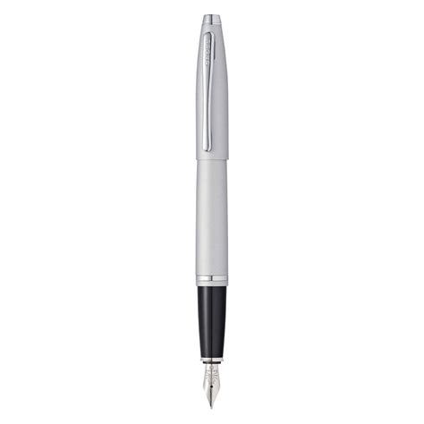 Cross Calais Satin Chrome Fountain Pen | Buy Online | Cross – Makoba