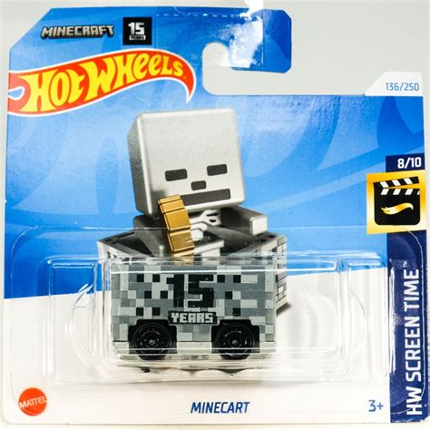 Hot Wheels Minecraft 15 Anos (esqueleto) - HW Screen Time (2024) - Etsy