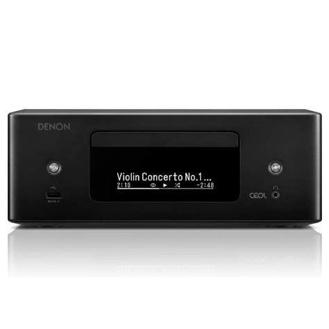 DENON RCD-N12 Bluetooth CD Player with Integrated AM/FM Radio Tuner