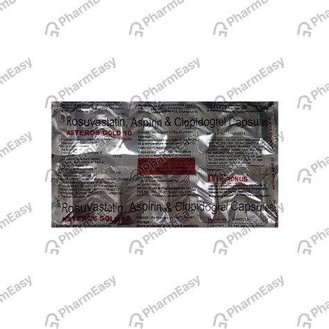 Asteros Gold 10mg Strip Of 10 Capsules: Uses, Side Effects, Price ...