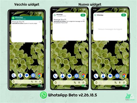 WhatsApp Beta anticipa (e nasconde) novità per i widget dell'app