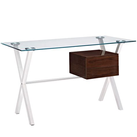 Small Glass Computer Desk 的图像结果
