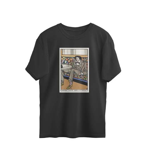 Oversized T-shirt - Viennese Café: The Man Of Letters – Mad Hatters