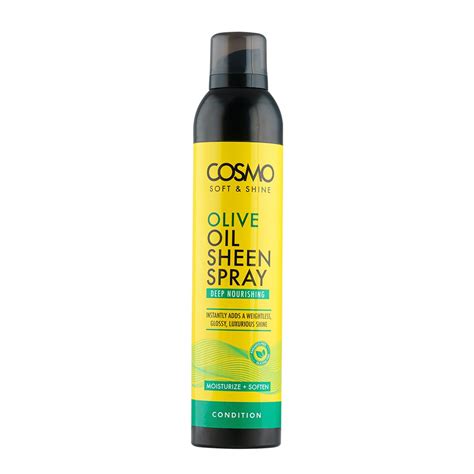 COSMO SOFT & SHINE OLIVE OIL SHEEN SPRAY - 300ML – COSMO Online Shop