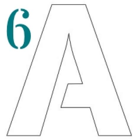 Stencils Letters Printable - Educational Printable Worksheets