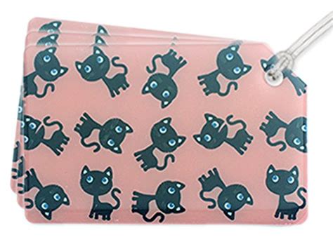 Luggage Tags Black Cats 3PCS : Amazon.in: Bags, Wallets and Luggage