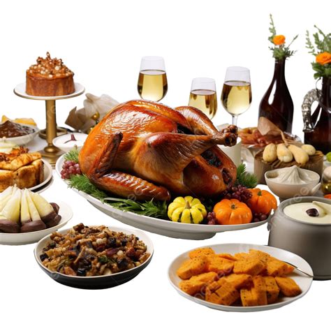 Thanksgiving Dinner, Halloween Dinner, Festive Table With Chicken And ...