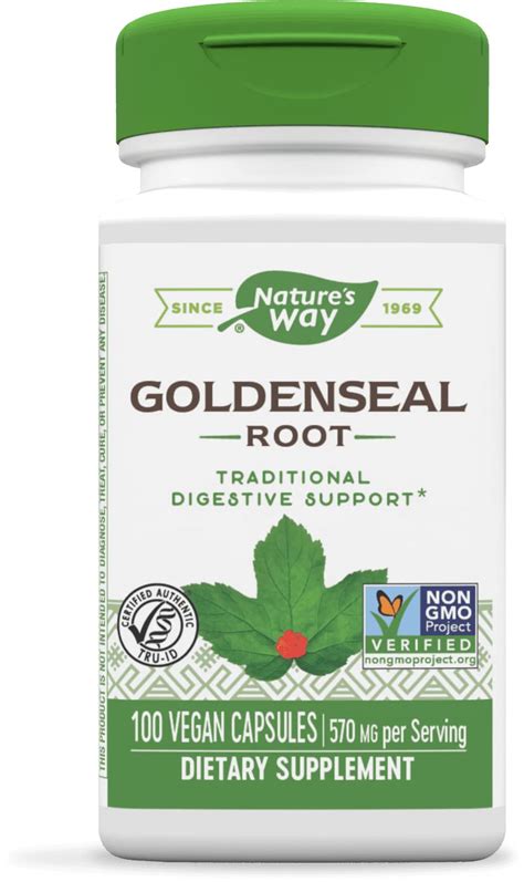 Nature's Way Goldenseal Root, 100 Capsules : Amazon.in: Health ...