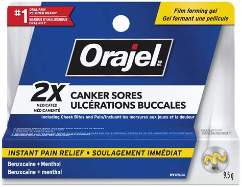 Orajel Ultra Canker Sore Medicine Gel | Buy Now with Express ...