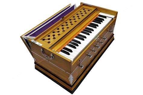 Harmonium – 39K Double Reeds, Full Cover – Natural | Haribhau Vishwanath Musical Industries