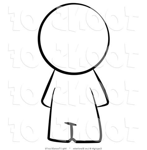 Clipart Person Outline | cupitonians