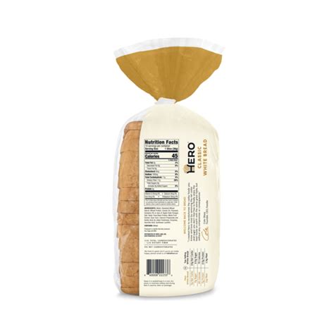 Hero Bread Classic White Bread 450g – Orgánica Store Panamá