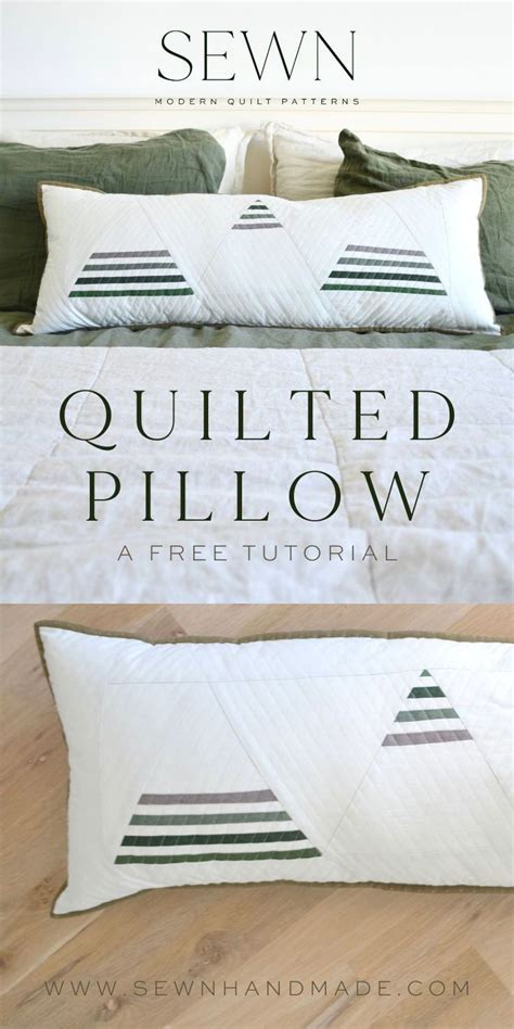Quilted Pillow Tutorial 的图像结果