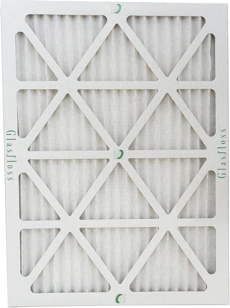 Glasfloss 16x20x4 MERV 10 Pleated AC Furnace Filter- (Pack of 6 ...